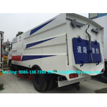 2015 Nuevo Dongfeng Tianjin 4x2 unidad piso barrido de camiones, camiones de barrido de carretera para la venta